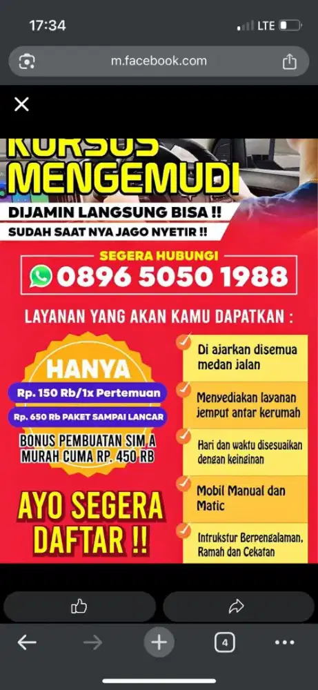 Kursus setir mobil, mengemudi