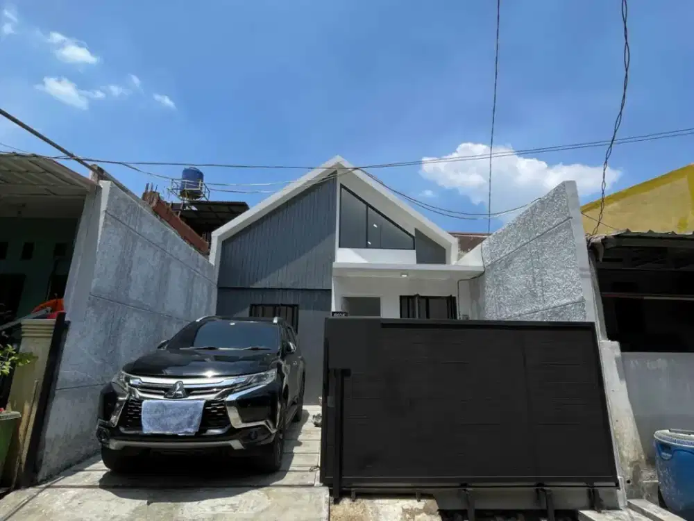 Di Jual Rumah Baru Siap Huni Ala Kafe Aesthetic Strategis di Jatisari, Kota Bekasi