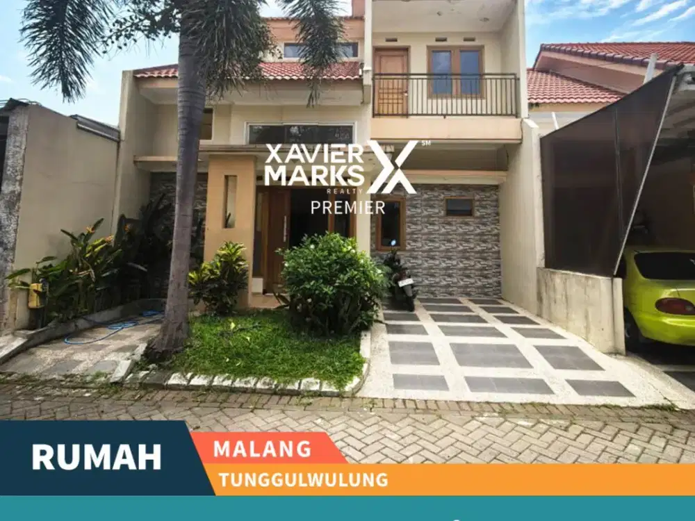 Dijual Rumah 2 Lantai Akses Mudah Dekat Kampus di Tunggulwulung Malang