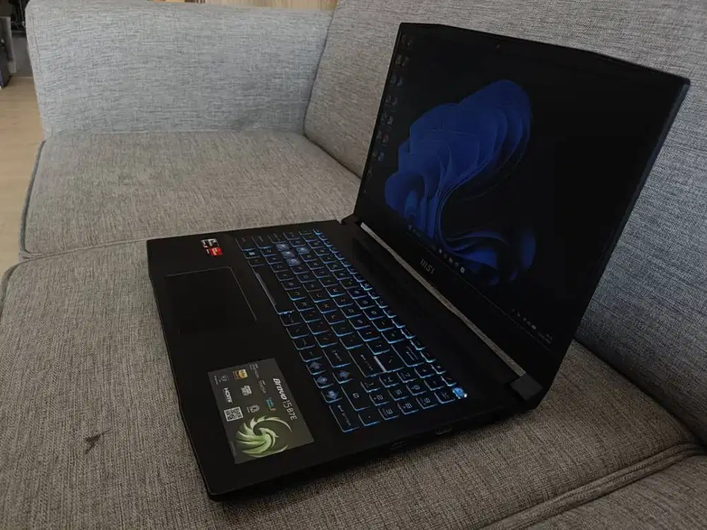 DIJUAL MSI Bravo | Processor AMD Ryzen 5 | RAM DDR5 16GB SSD NVMe 512