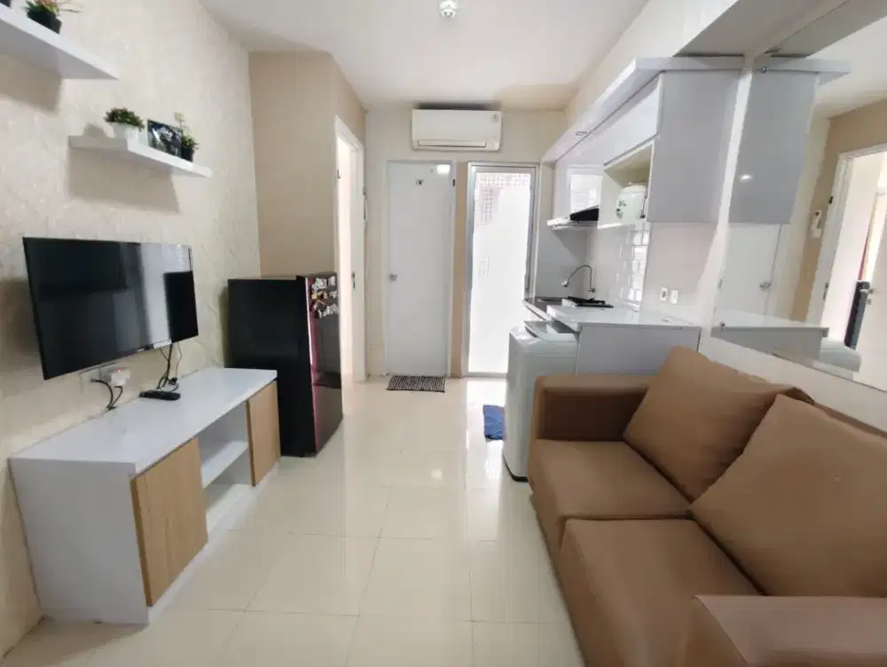 Sewa bulanan 2 BR furnish bassura tower Jasmine free ipl