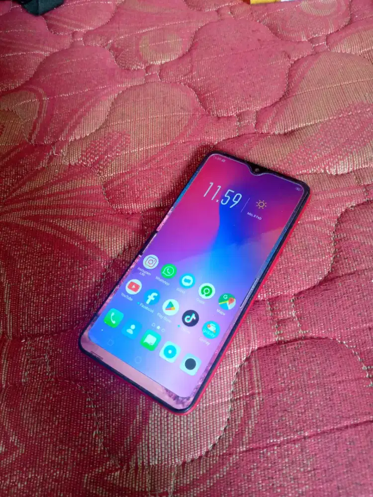 Oppo A5S Merah Normal