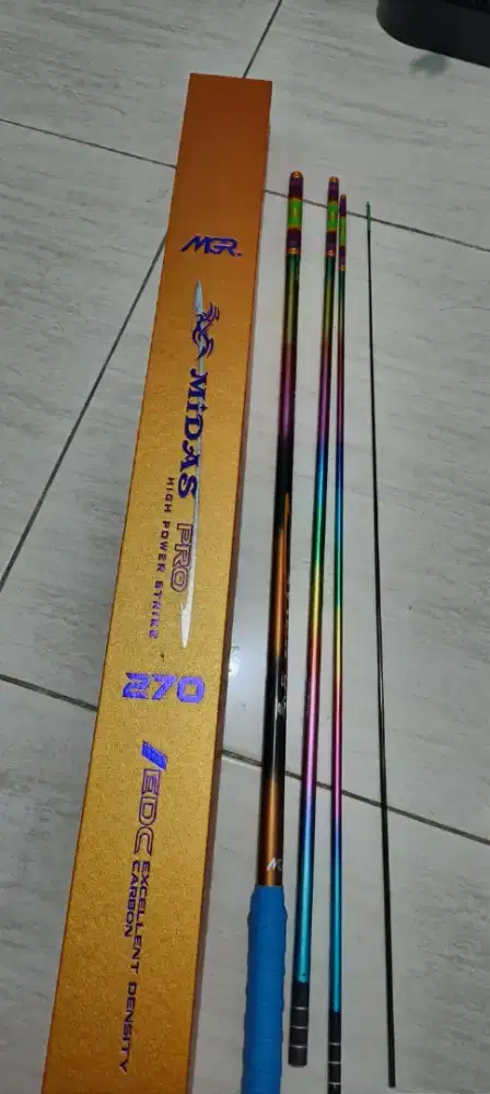 Stik pancing pelangi uk 270