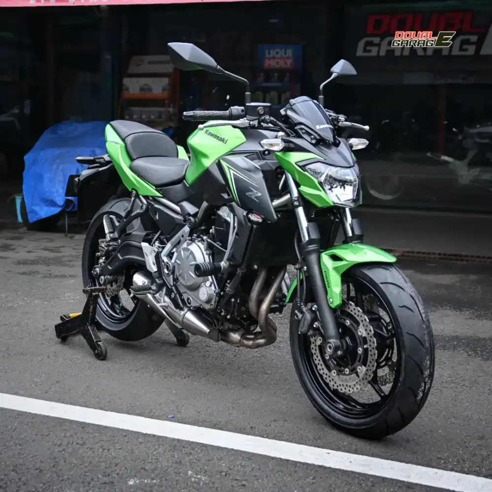 KAWASAKI Z650 HIJAU 2017 LIKE NEW