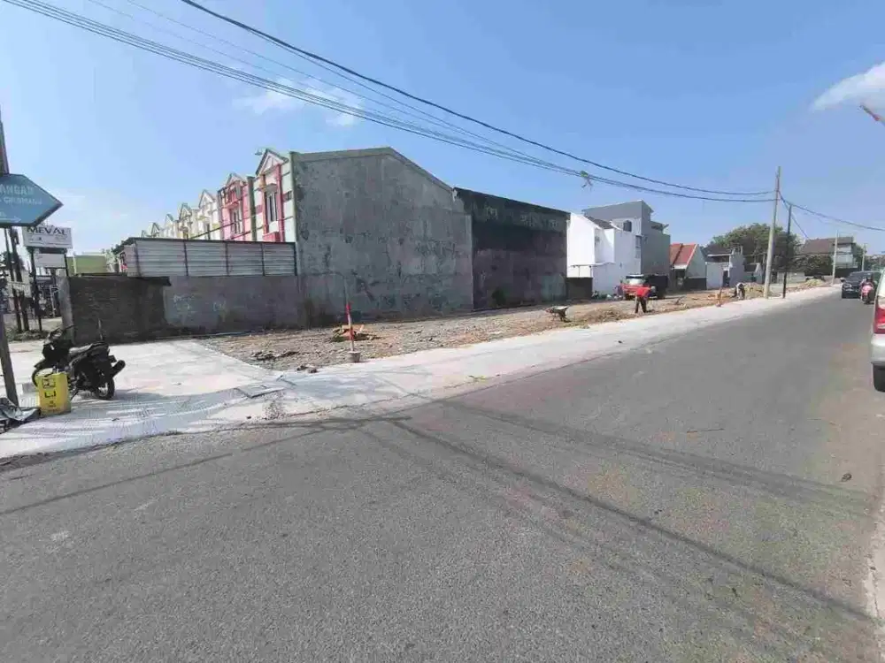 tanah ruang usaha kantor kos exclusive tepi jalan utama