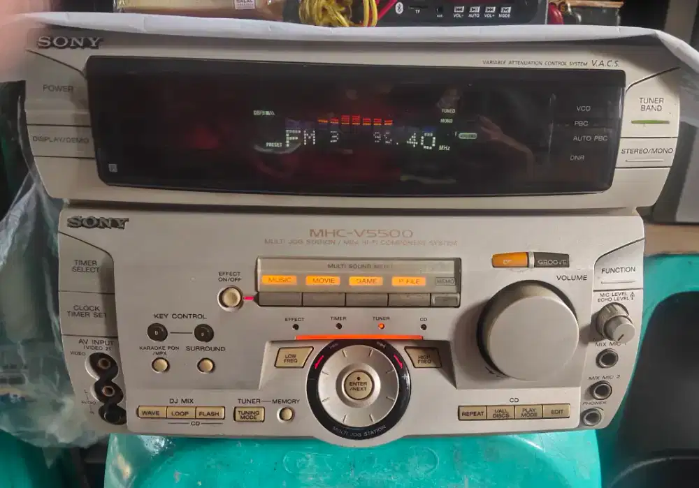 Head compo sony mhc-V5500