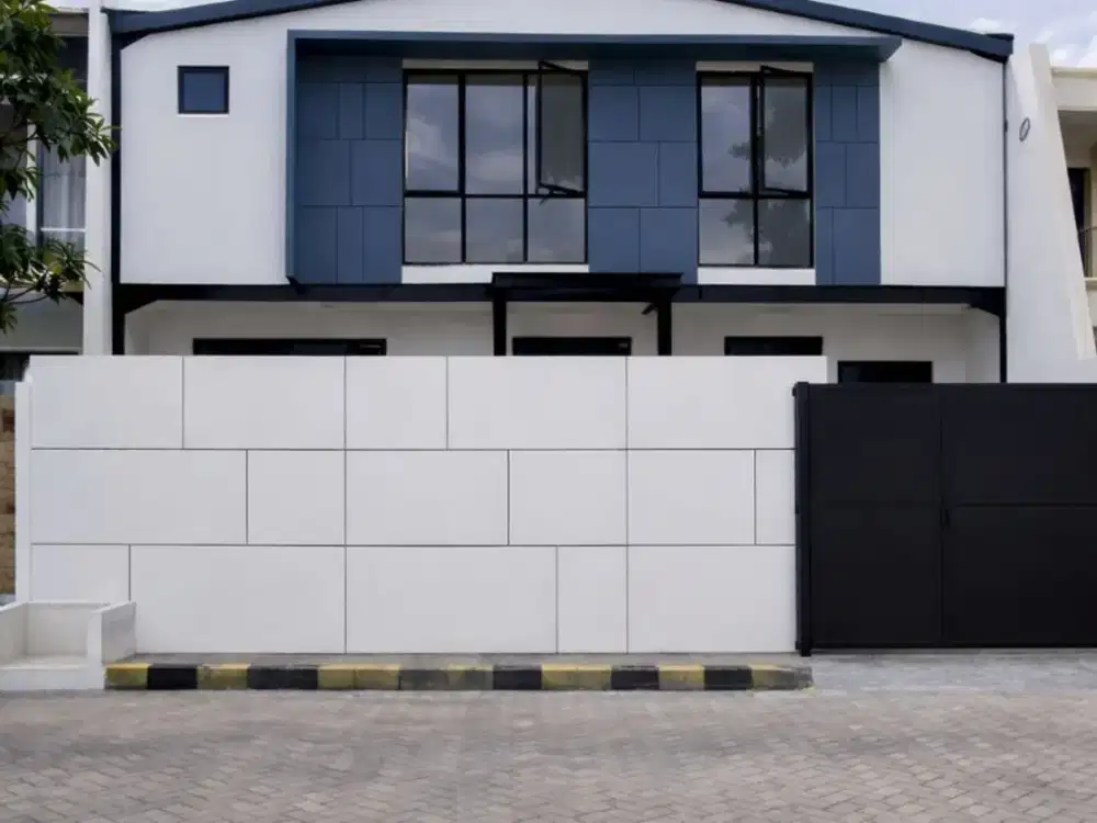 DIJUAL Rumah Gudang Sutorejo Selatan Siap Huni Bagus Dekat Unair Galaxy Mall Carport 2