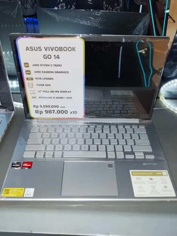 cicilan tanpa DP asus vivobook go 14