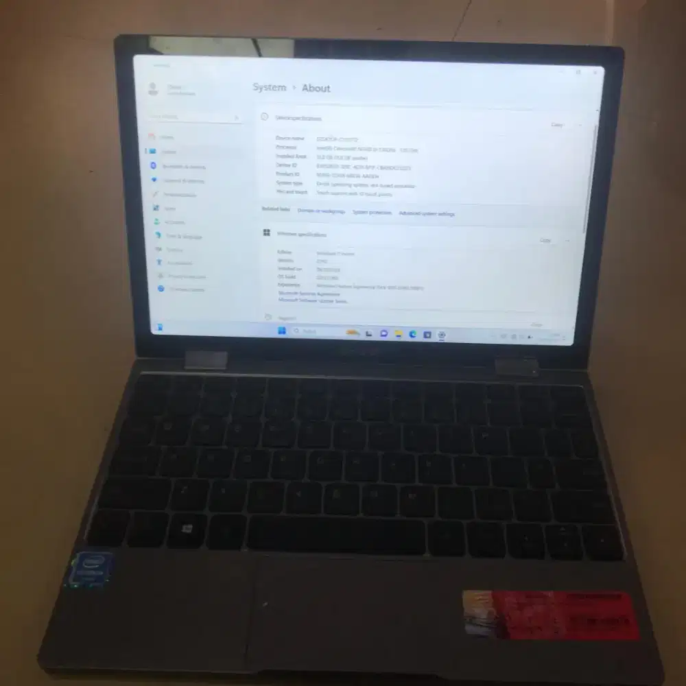 Tab windows Chuwi minibook x 12/512