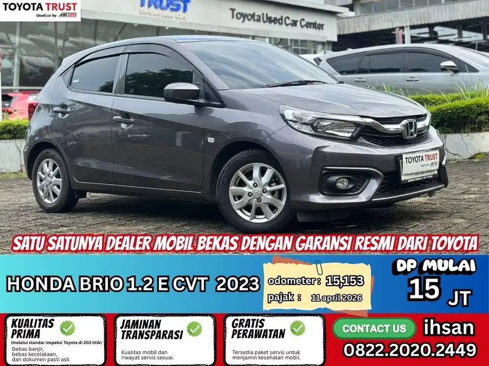 HONDA BRIO 1.2 E CVT SATYA 2023