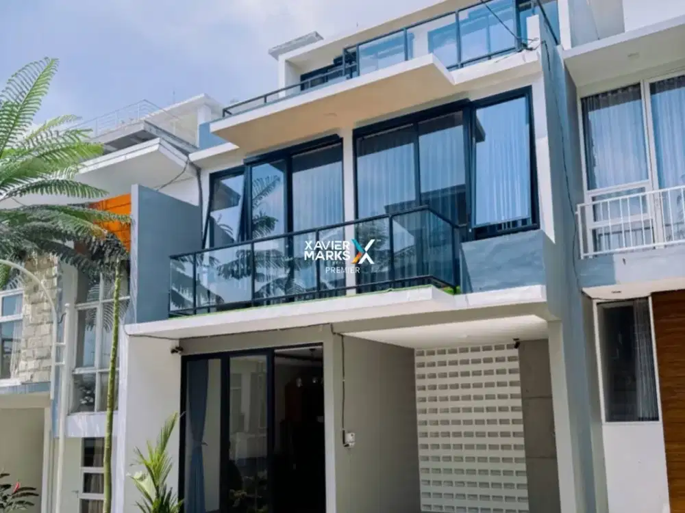 Dijual Villa 3 Lantai Full Furnish Selangkah ke BNS di Oro-oro Ombo Batu