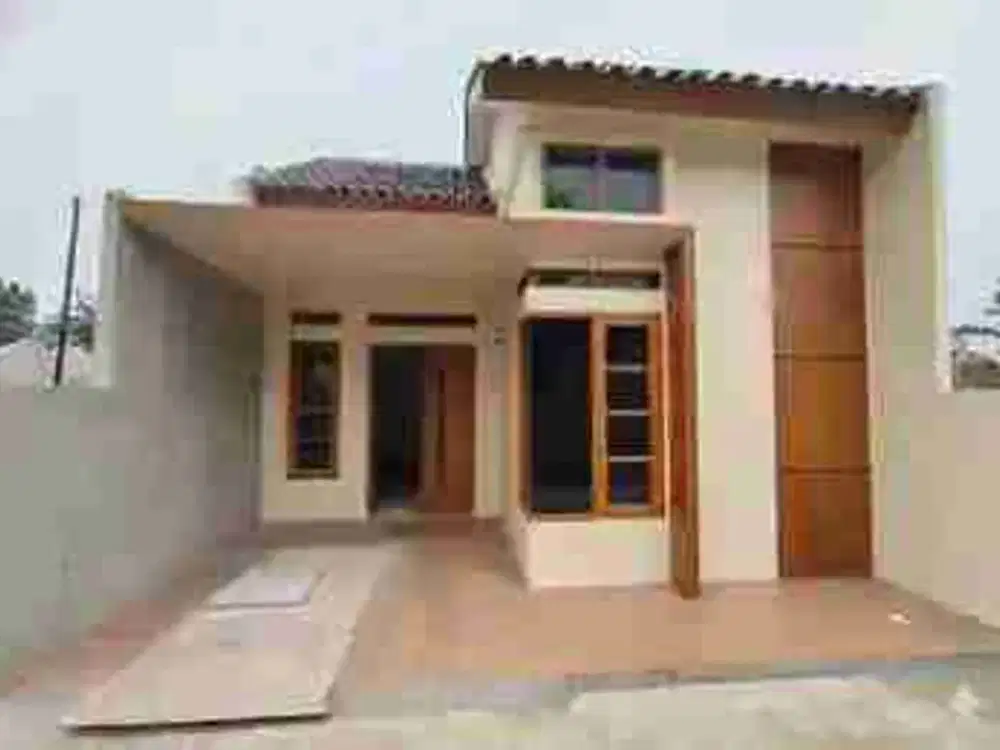dijual cepat rumah cluster harga promo
