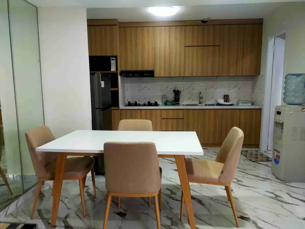 Disewakan Apartemen Taman Rasuna - 3 kamar furnish baru renov