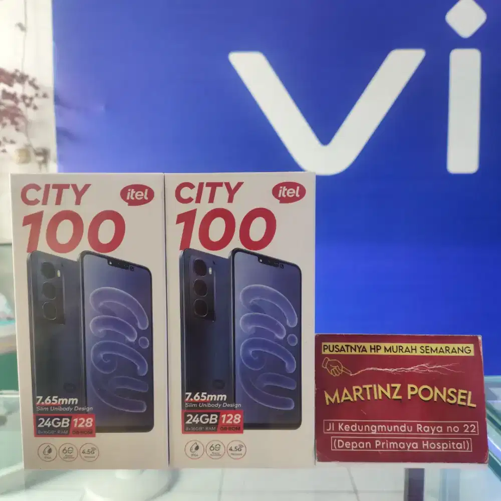 ITEL CITY 100 8/128 GB GARANSI RESMI