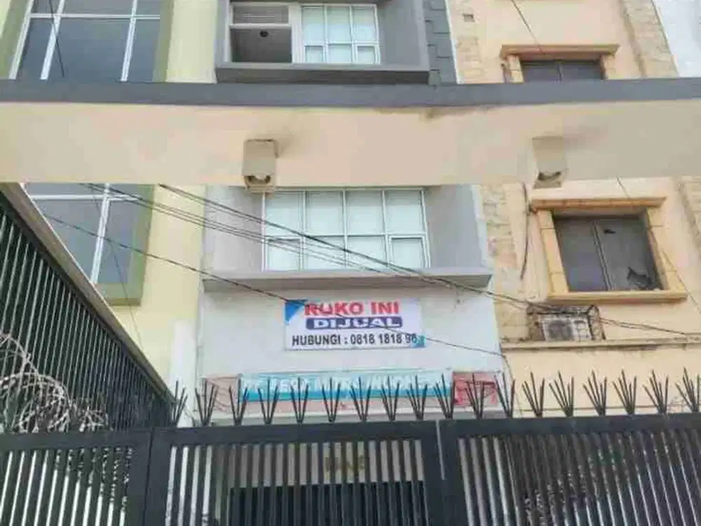 Jual Ruko, 5 lantai. Jl.Pluit Raya