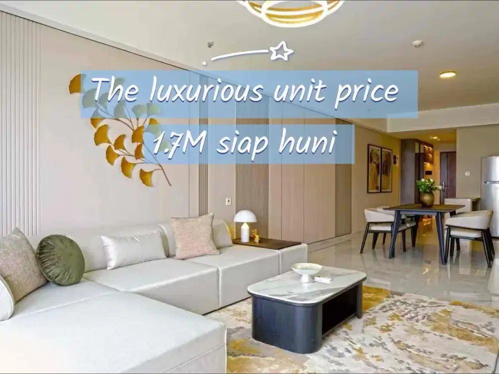 APARTMENT SKYHOUSE BSD 3+1 BEDROOM LUAS 120sqm