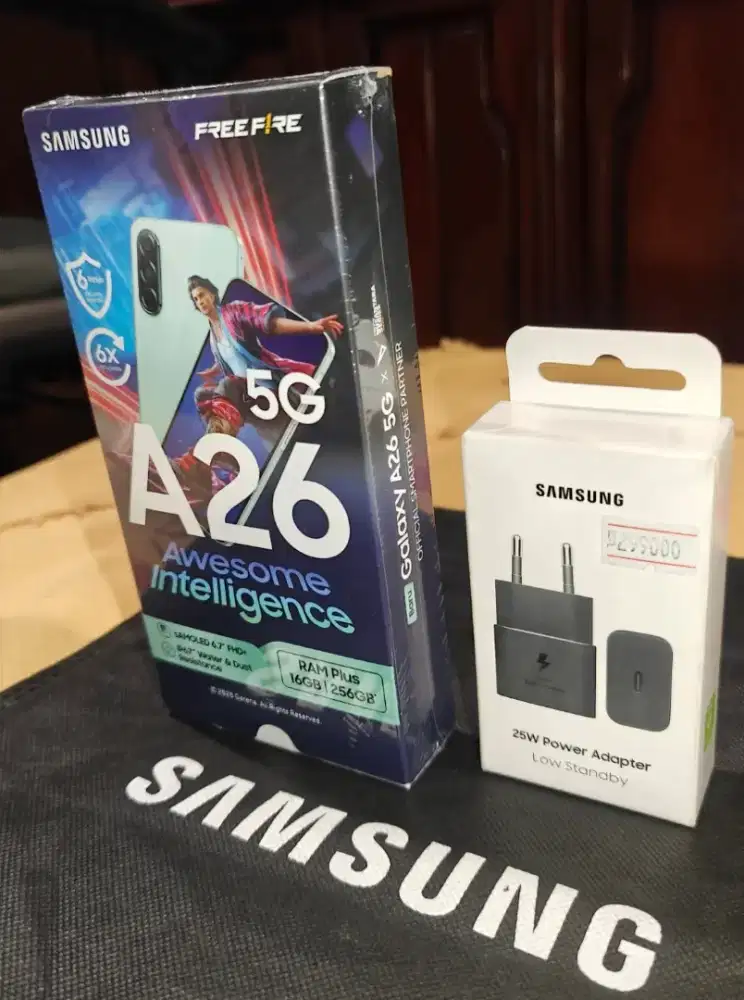 Samsung A26 5G 8/256gb Anti Air Baru Resmi Not a16 a17 4g