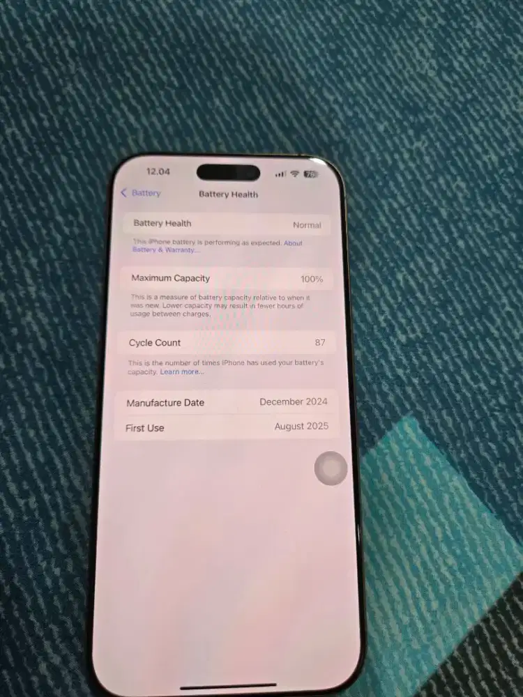 Iphone 16 promax dessert titanium 256gb