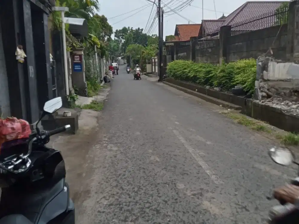 Jual Tanah Strategis Di Jalan Gatsu 1 Gatot Subroto Tengah Denpasar Bali. Dekat Jalan Ke Rs Puri Bunda, Taman Kota, Nangka,