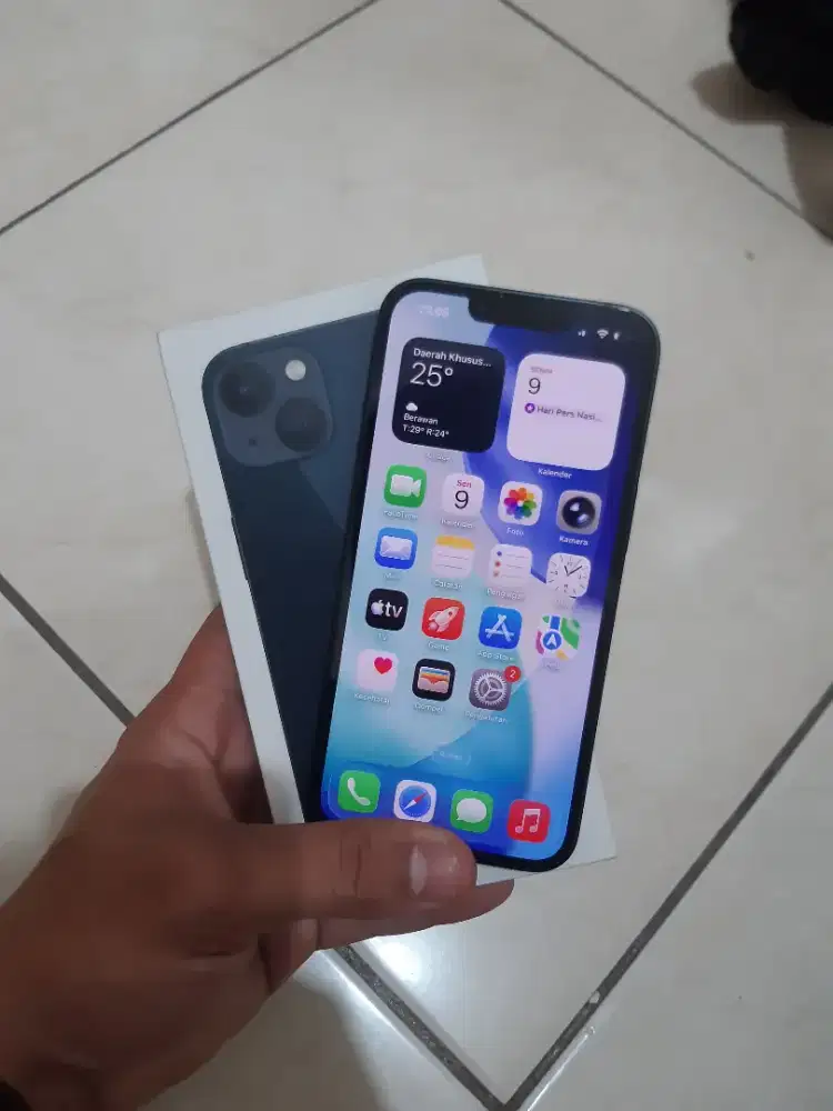 Iphone 13 128gb ibox garansi maret 2026