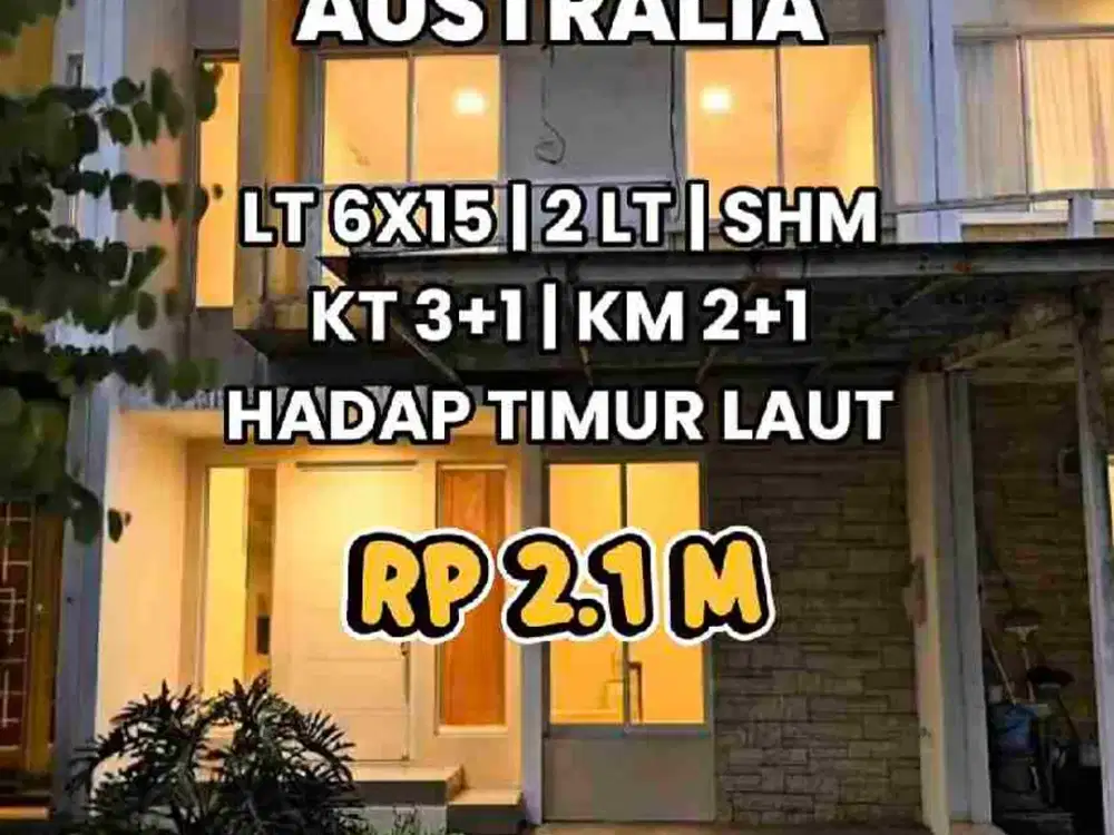 Wilson Rumah murah uk 6x15 di green lake city