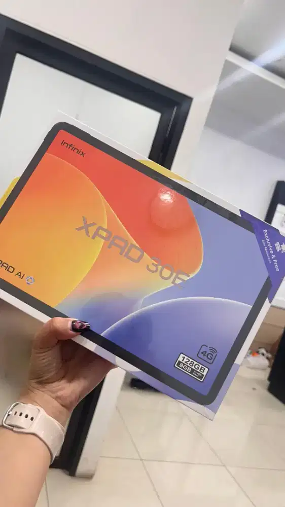 New Tablet infinix Xpad 30E 4+4/128 Bisa pake kartu barang segel box