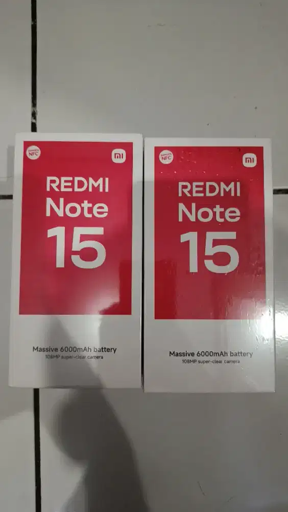 Xiaomi Redmi Note 15 6/128 black BNIB