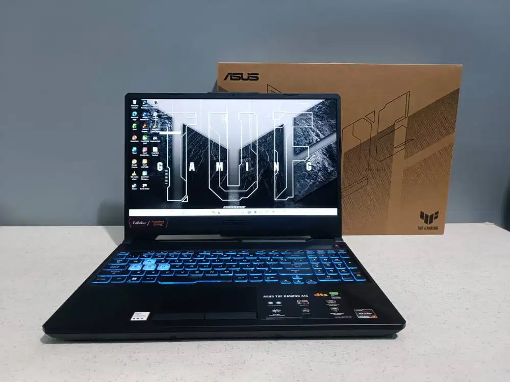 ASUS TUF A15 FA506NFR | Ryzen 7 7432HS | RTX 2050 | 144Hz | Garansi 07