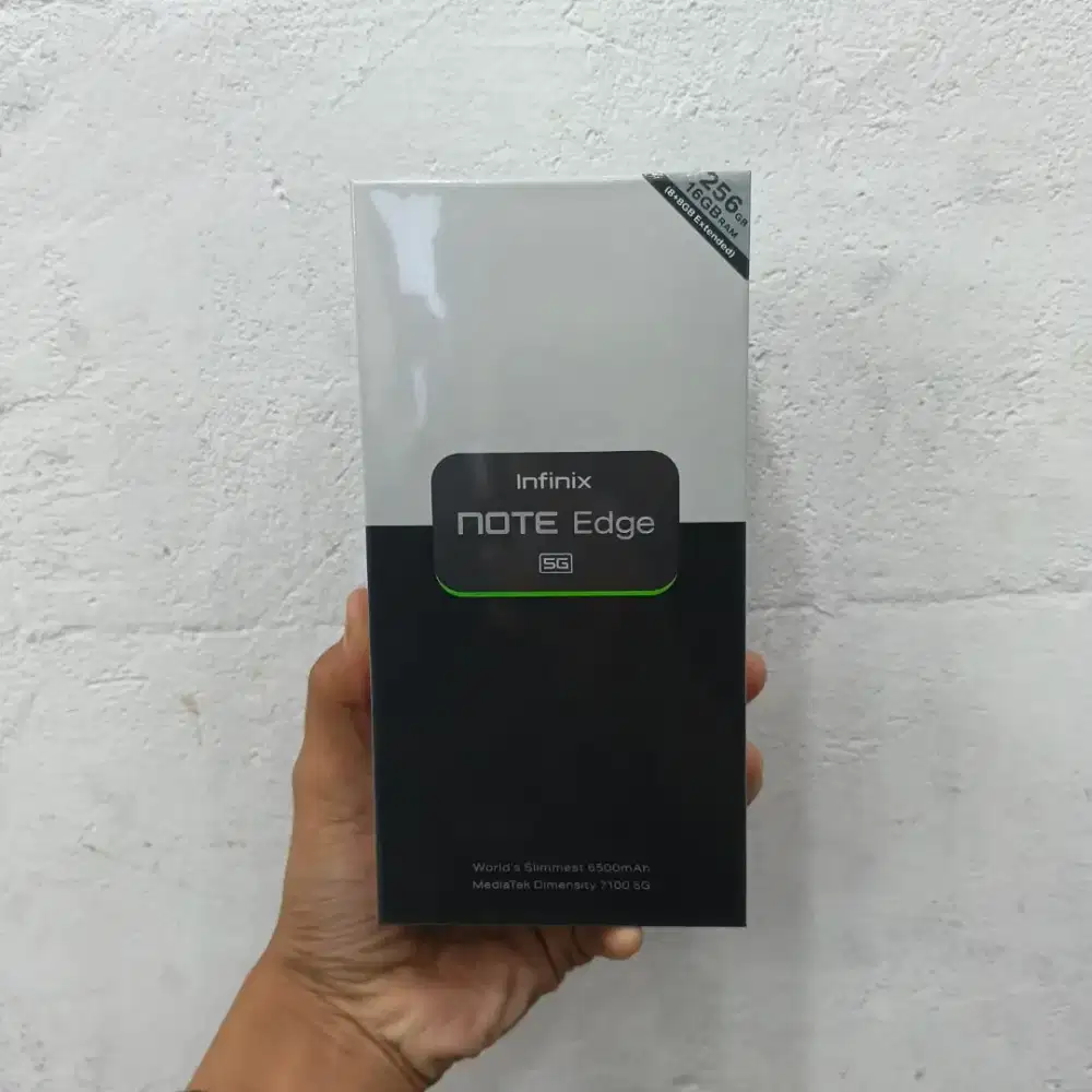 INFINIX NOTE EDGE 5G RAM 16GB/256GB | BARANF BARU BERGARANSI RESMI