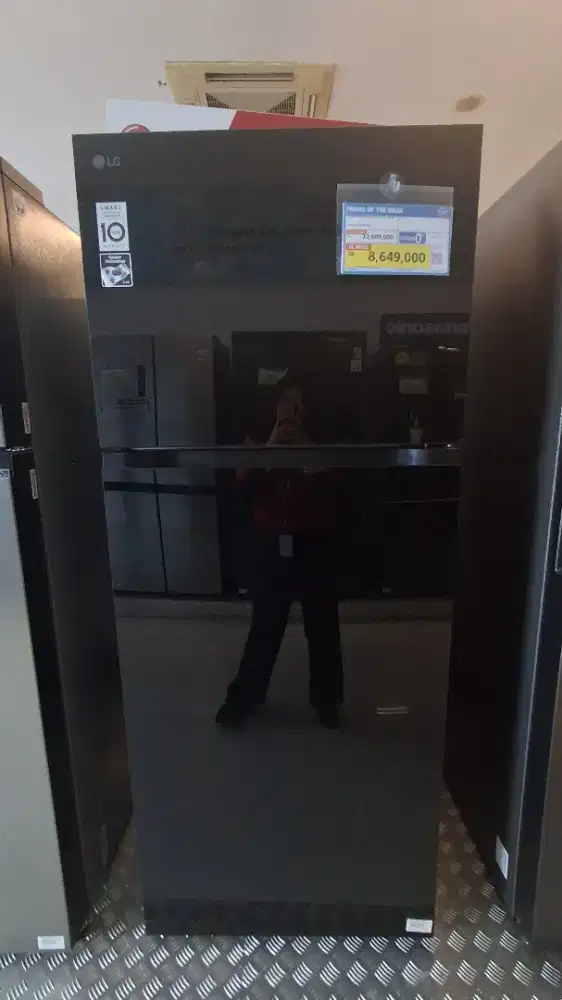 PROMO CICILAN FREE 1× LG REFRIGERATOR 2 DOOR 432L