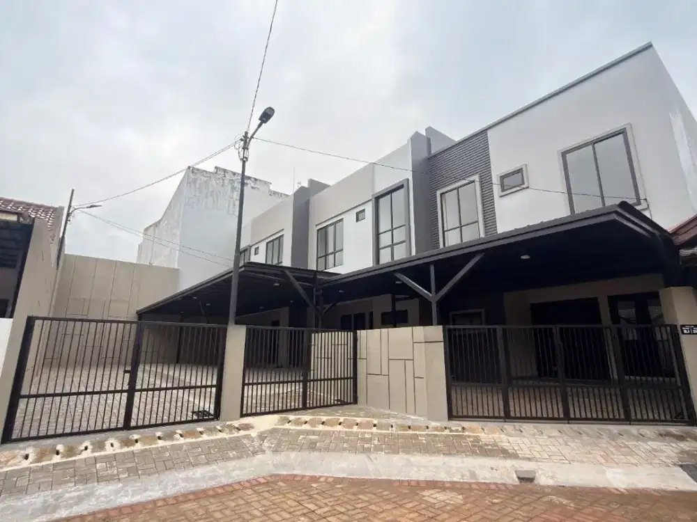 Rumah Cantik Dekat Kawasan Kuliner, Sekolah dan Akses Tol di Griya Loka Bsd