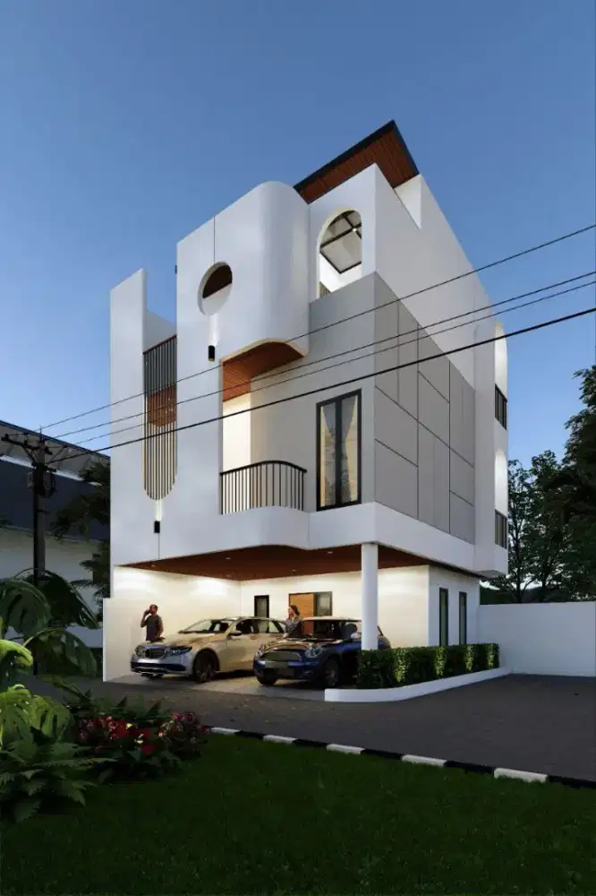Rumah paling laris TOWNHOUSEmodern untuk generasi milenial elegan