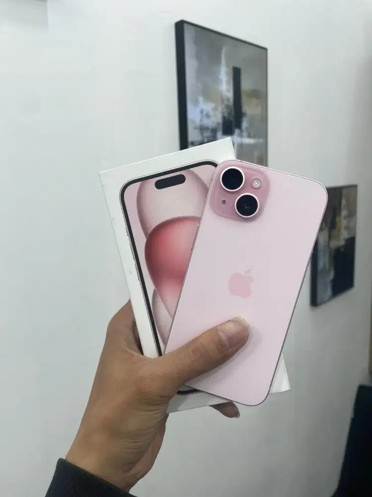 IPHONE 15 128GB IBOX BH100 2 BULAN PAKE