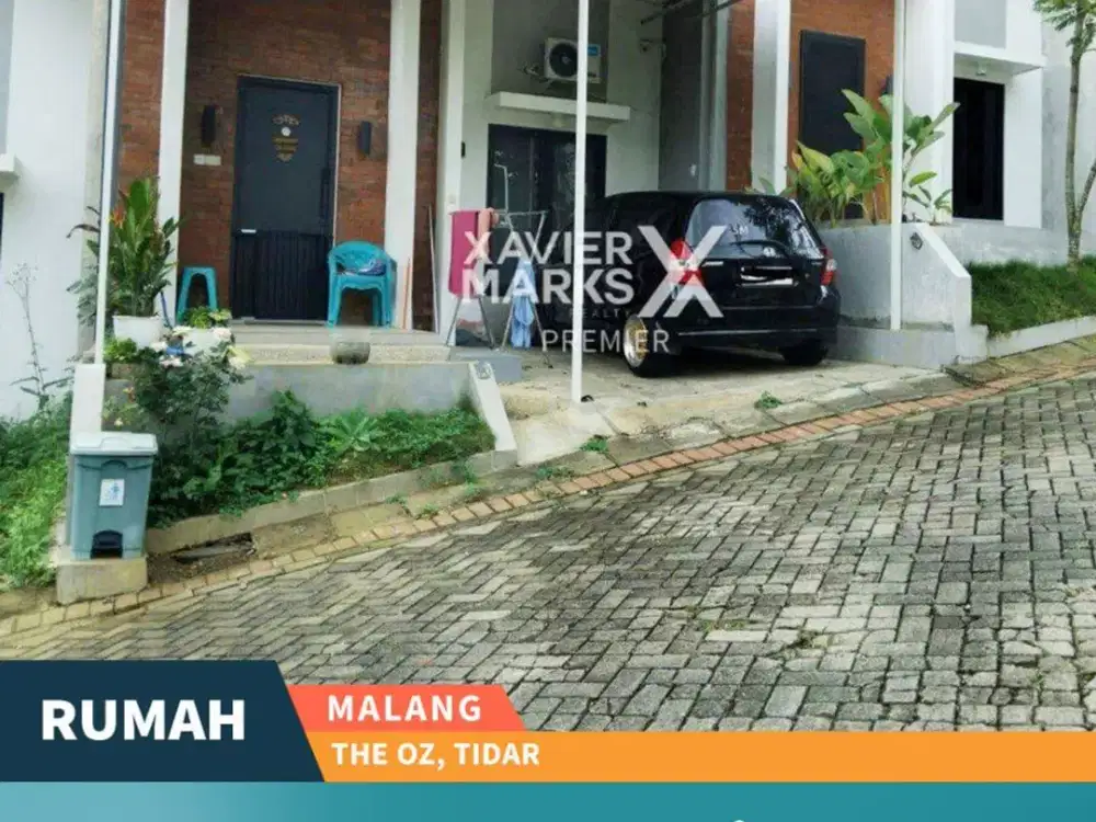 Dijual Rumah Furnished Siap Huni di The Oz Tidar Malang One Gate System