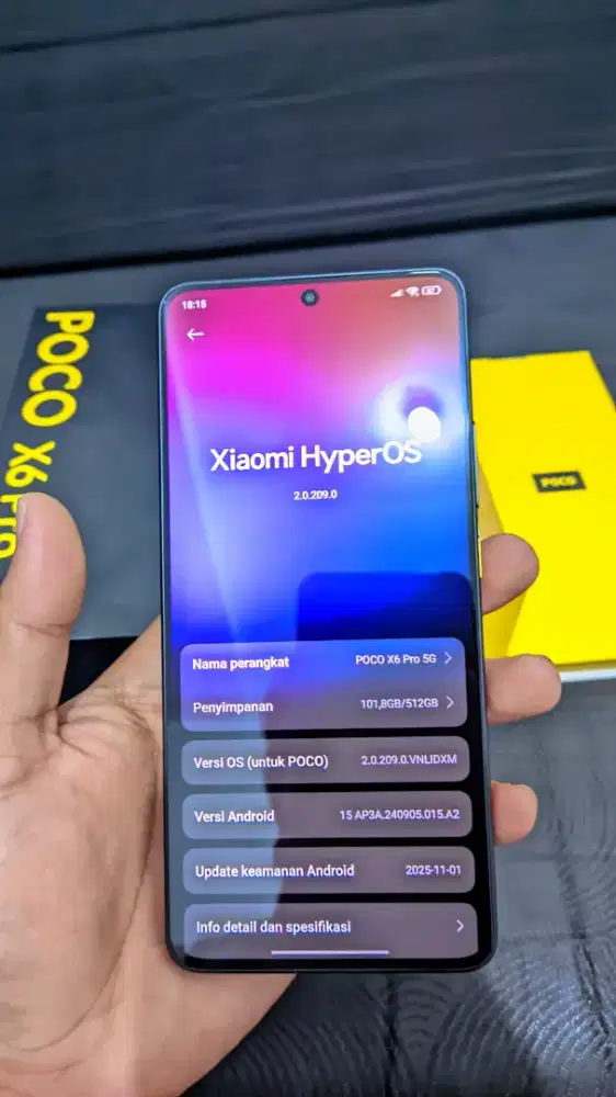 Poco x6 pro 12/512 gb