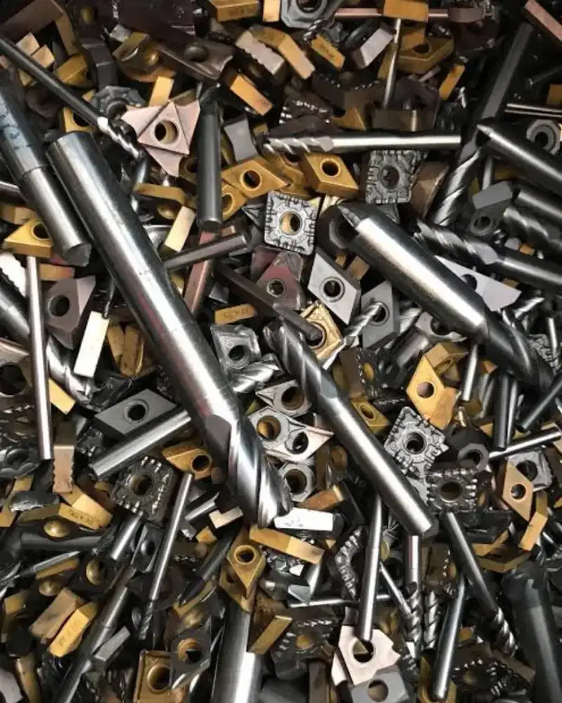 Di CARI Limbah Carbide insert bubut bekas