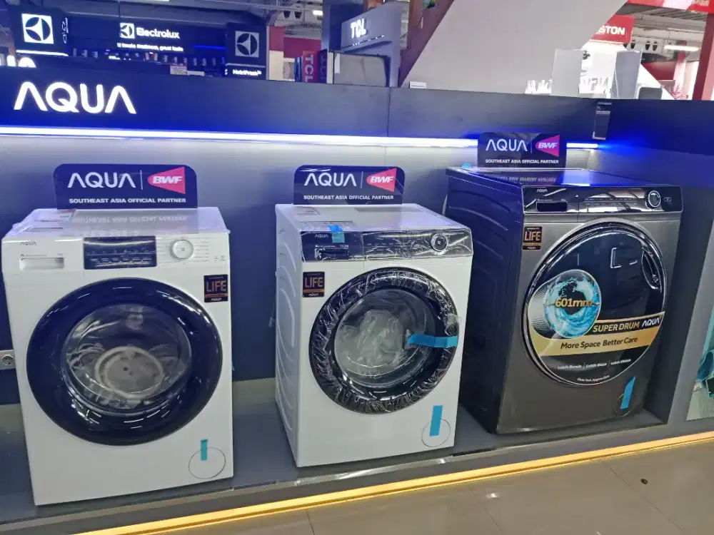 Promo kredit mesin cuci AQUA