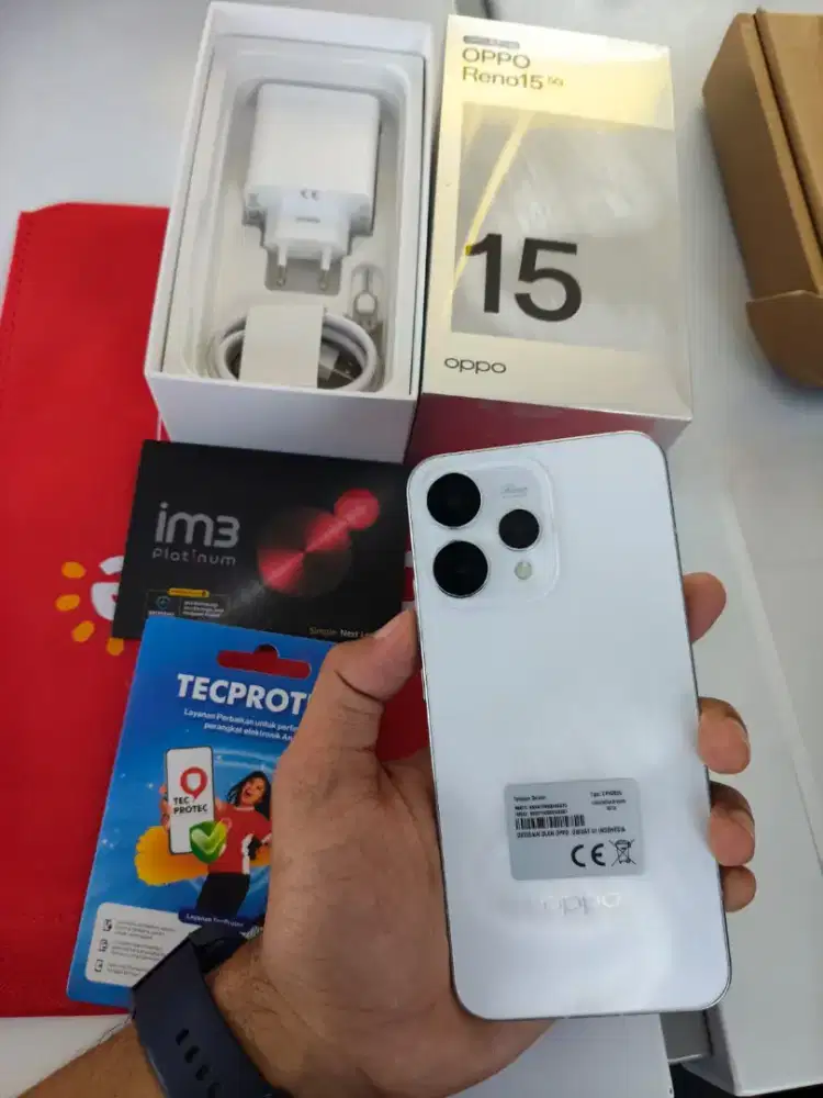 OPPO RENO15 5G GRATIS 2X CICILAN+FREE INDOSAT PLATINUM 600 GB