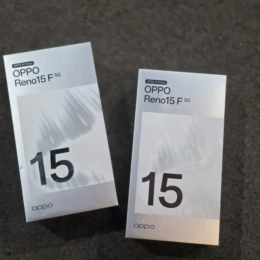 OPPO RENO 15F PALING BARU BURUAN STOCK READY TANPA INDEN 