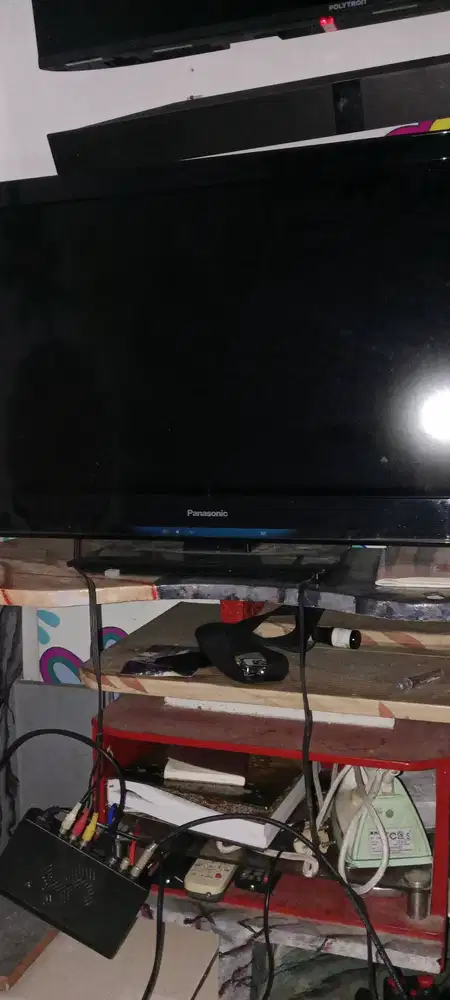 Tv panasonic 32 inc+set box