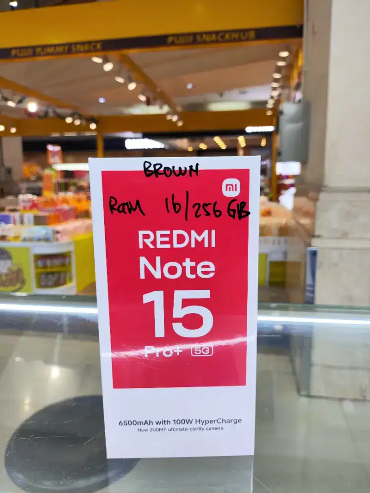 NOTE 15 PRO+ 5G RAM8 ROM256  Snapdragon 7s Gen4 ,6500mAh ,IP68, 200MP