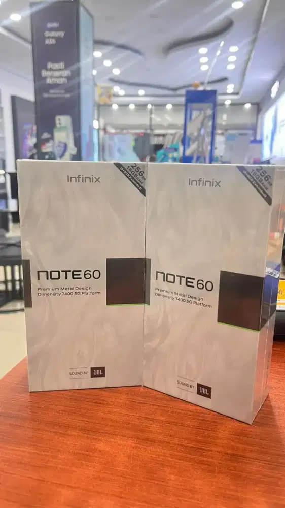 New Rilis Infinix Note 60 5G 8/256 Barang segel box Garansi Resmi