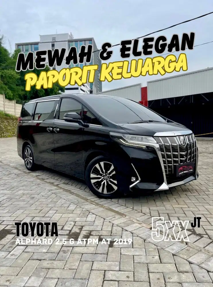 Toyota Alphard 2.5 G ATPM AT 2019