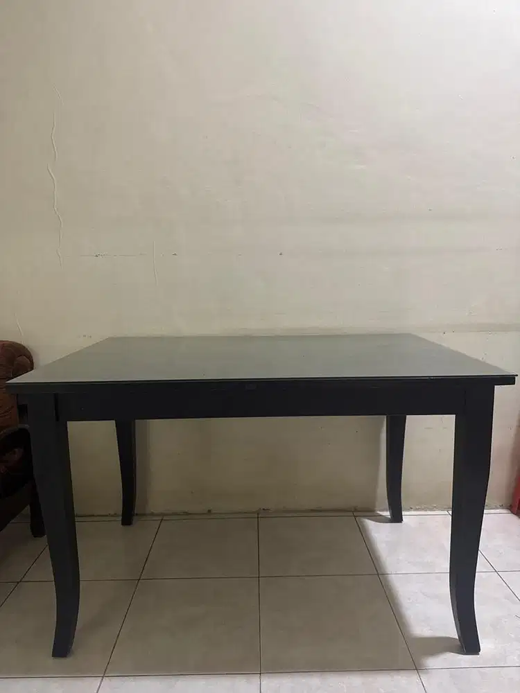 Jual meja makan + bonus kursi santai