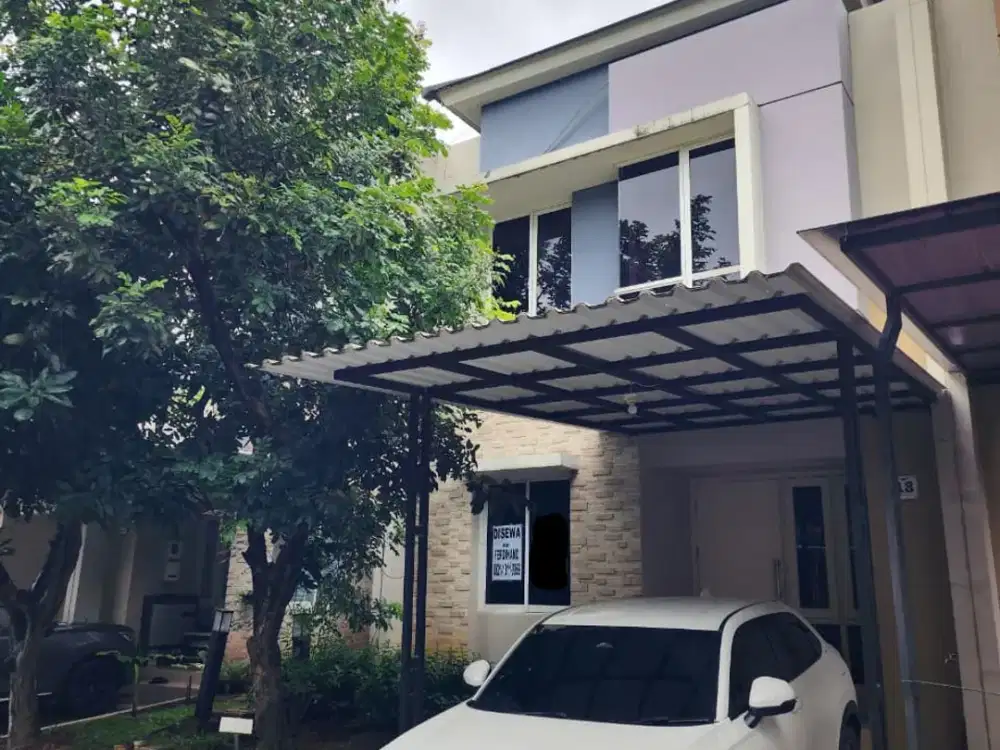 Disewakan rumah 2 lantai di Gading serpong cluster Summarecon