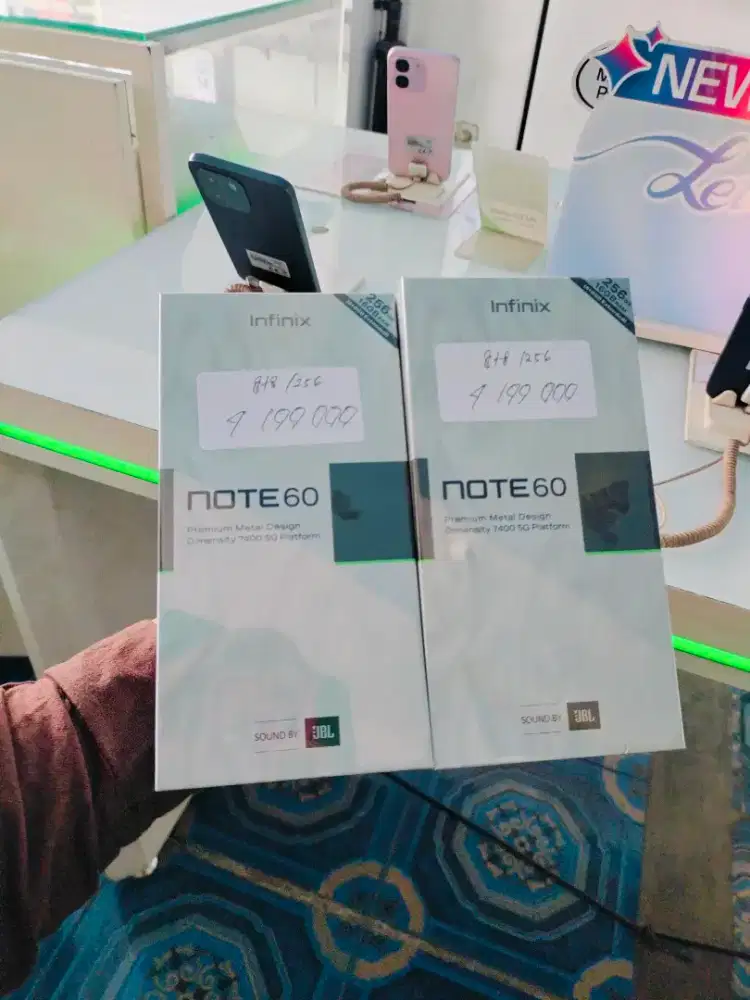 NEWW ARTIVAL INFINIX NOTE 60 RAM 8+8/256