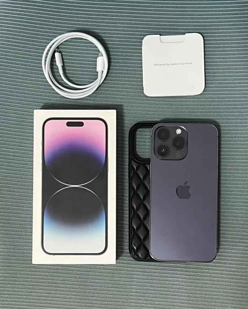 iPhone 14 Pro Max iBox Deep Purple 128GB Original Resmi 13 15 16 17