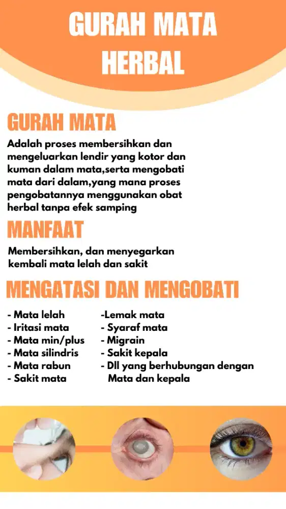 Gurah mata herbal