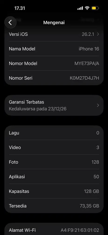 Iphone 16 basic 128 ibox