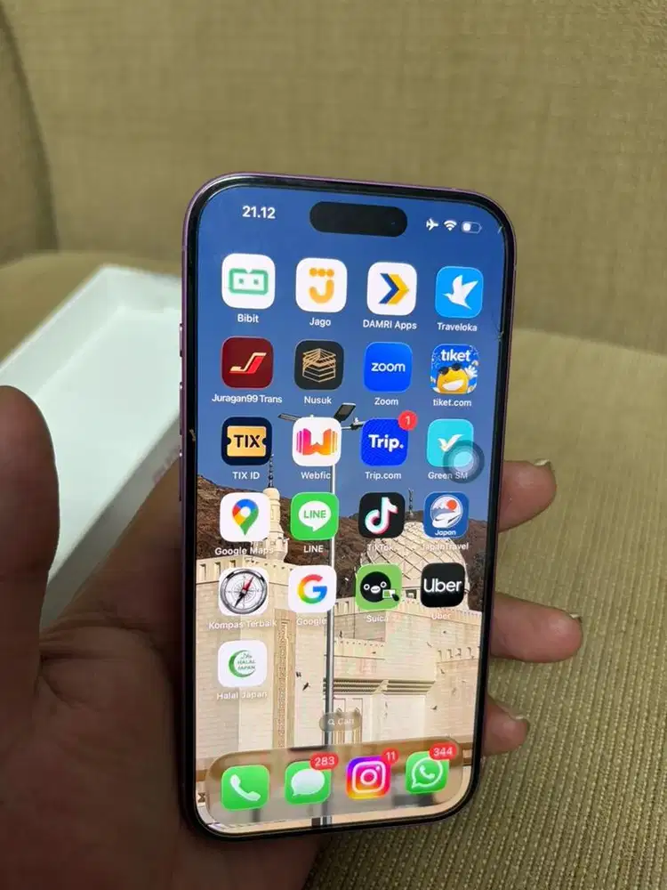 IPHONE 16 Basic 128GB / pink Garansi Resmi IBOX